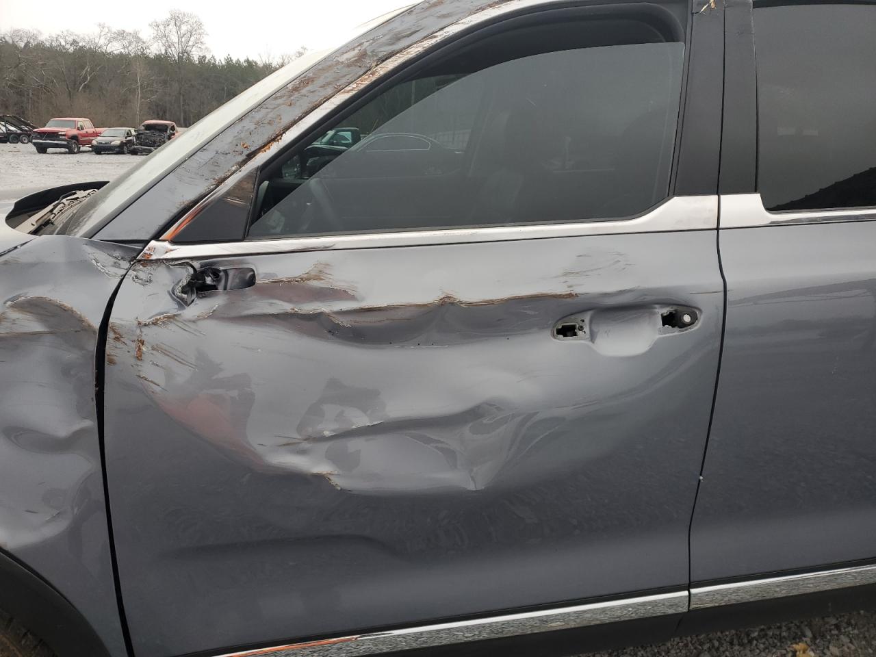 2022 KIA Telluride VIN 5XYP2DHC6NG236765 Copart auction photo, all over damage thumbnail 7