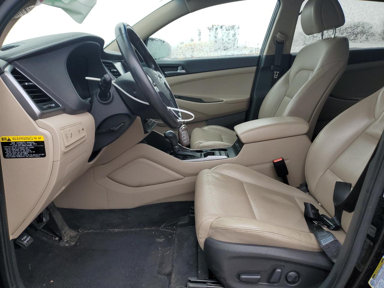 2016 Hyundai Tucson VIN KM8J3CA26GU046492 Copart auction photo, side / rear end damage thumbnail 7