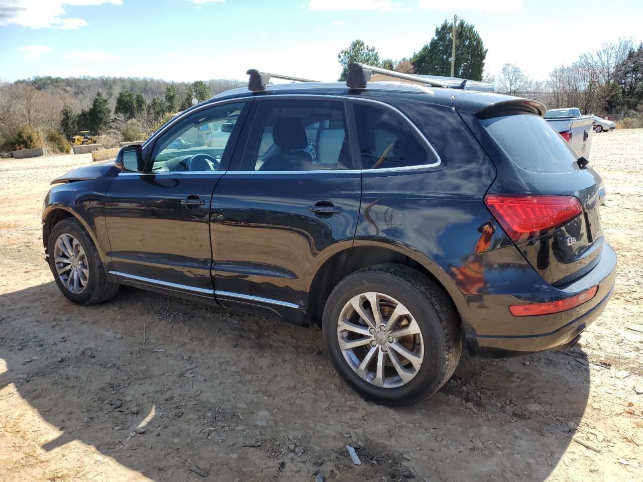 2013 Audi Q5 VIN WA1CFAFP4DA059729 Copart auction photo, front end / side damage thumbnail 2