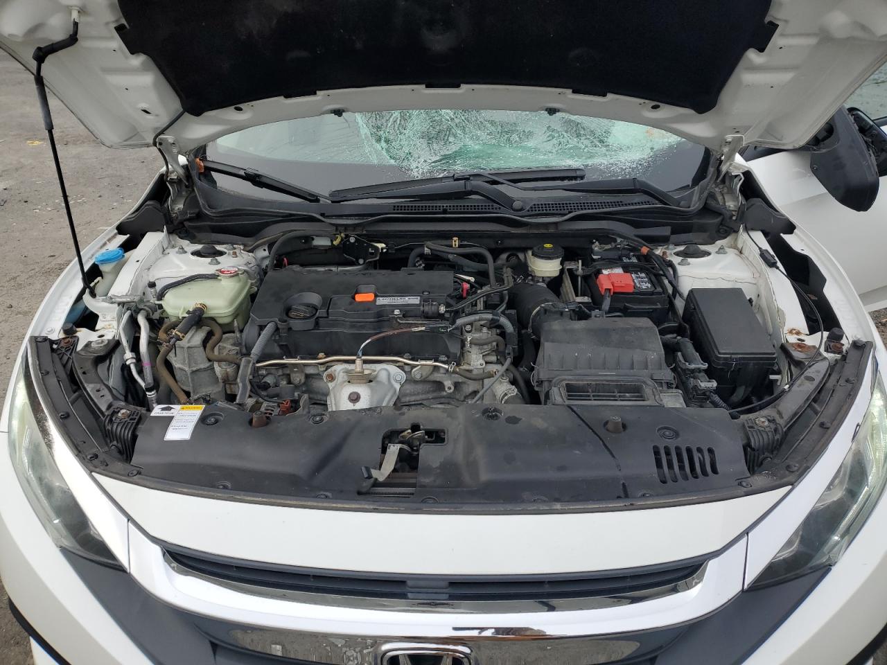 2016 Honda Civic VIN 19XFC2F71GE200338 Copart auction photo, top/roof / side damage thumbnail 11
