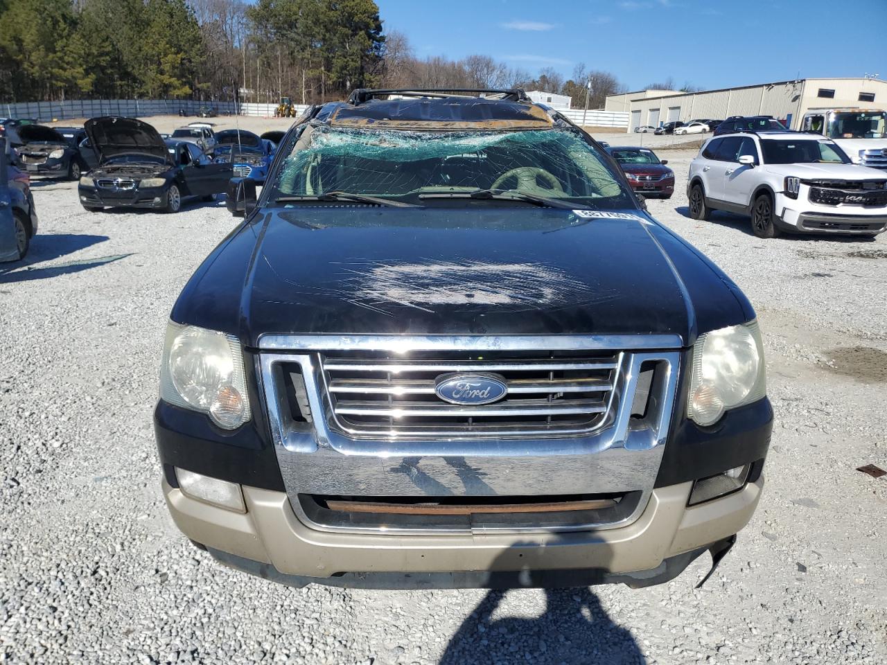 2007 Ford Explorer VIN 1FMEU74E97UA84147 Copart auction photo, rollover damage thumbnail 5