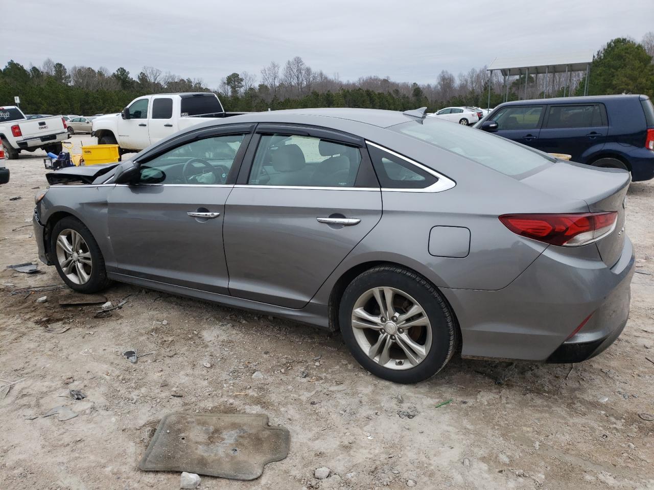 2018 Hyundai Sonata VIN 5NPE34AF0JH618253 Copart auction photo, front end damage thumbnail 2