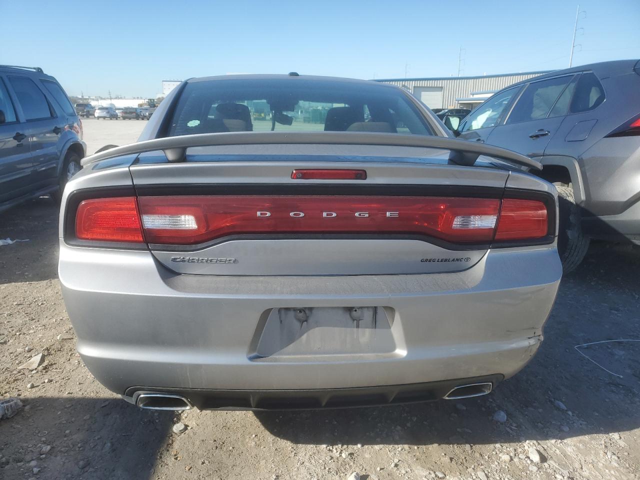 2013 Dodge Charger VIN 2C3CDXHG0DH612832 Copart auction photo, front end / side damage thumbnail 6