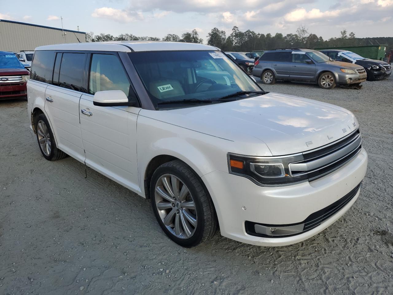 2015 Ford Flex VIN 2FMGK5D85FBA17353 Copart auction photo, rear end damage thumbnail 4