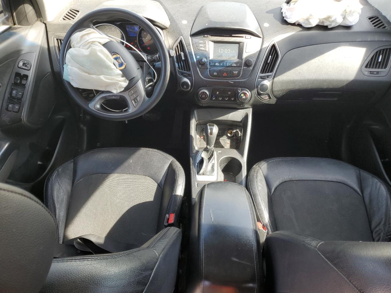 2015 Hyundai Tucson VIN KM8JT3AF2FU018626 Copart auction photo, front end / mechanical damage thumbnail 8