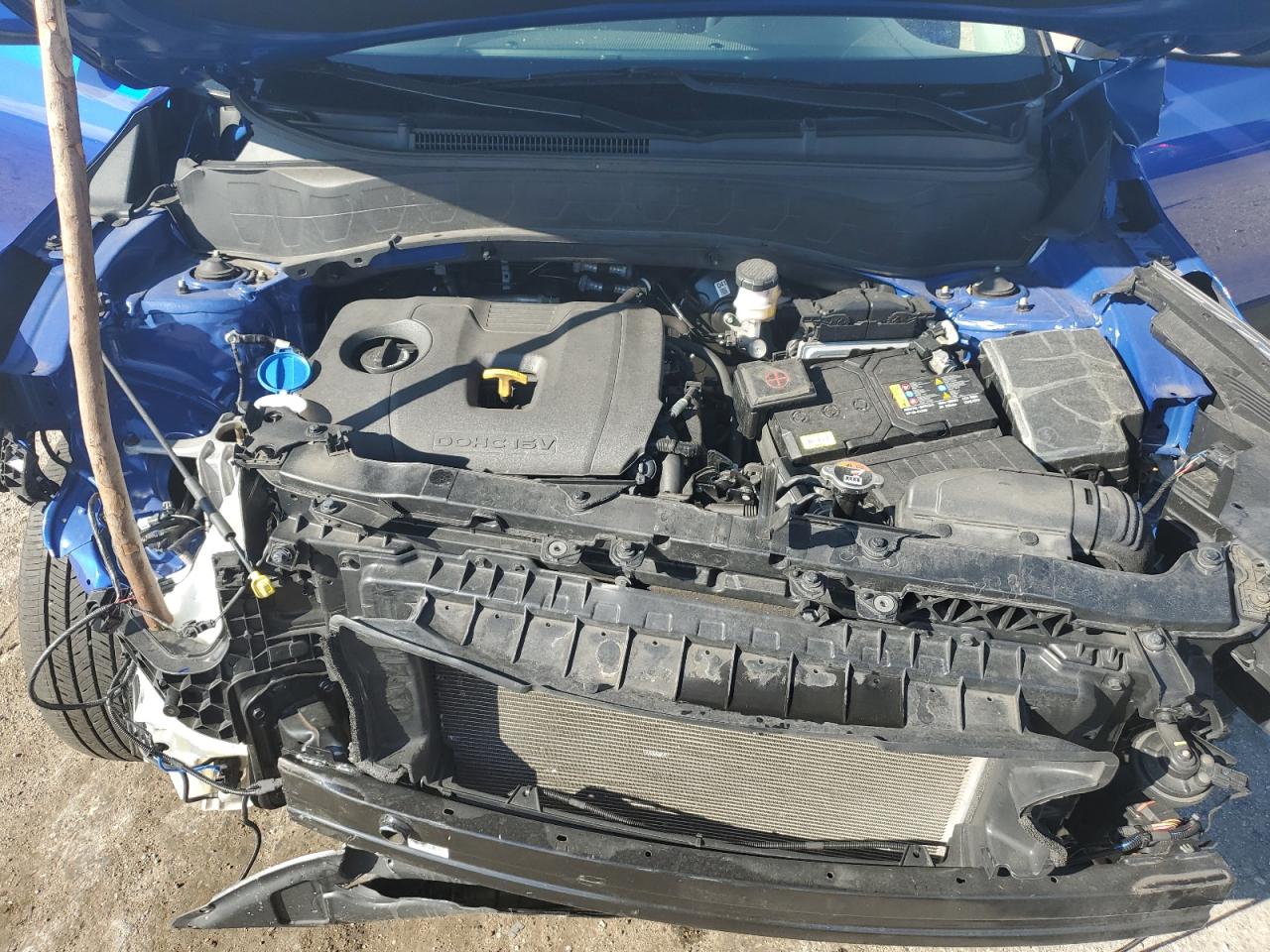 2022 KIA Seltos VIN KNDEPCAAXN7340930 Copart auction photo, front end damage thumbnail 14