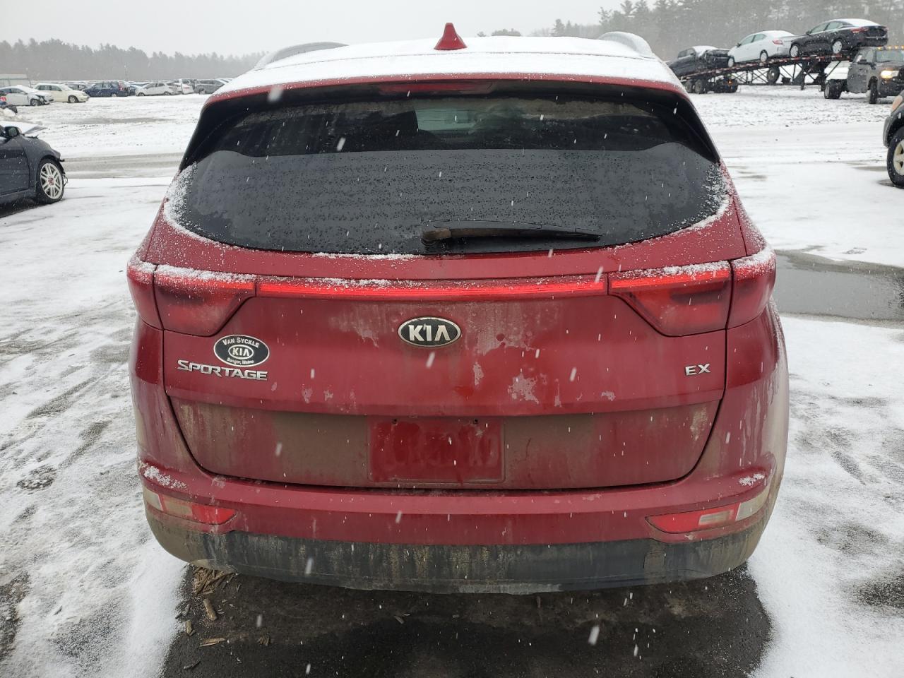 2019 KIA Sportage VIN KNDPNCAC4K7493590 Copart auction photo, front end damage thumbnail 6