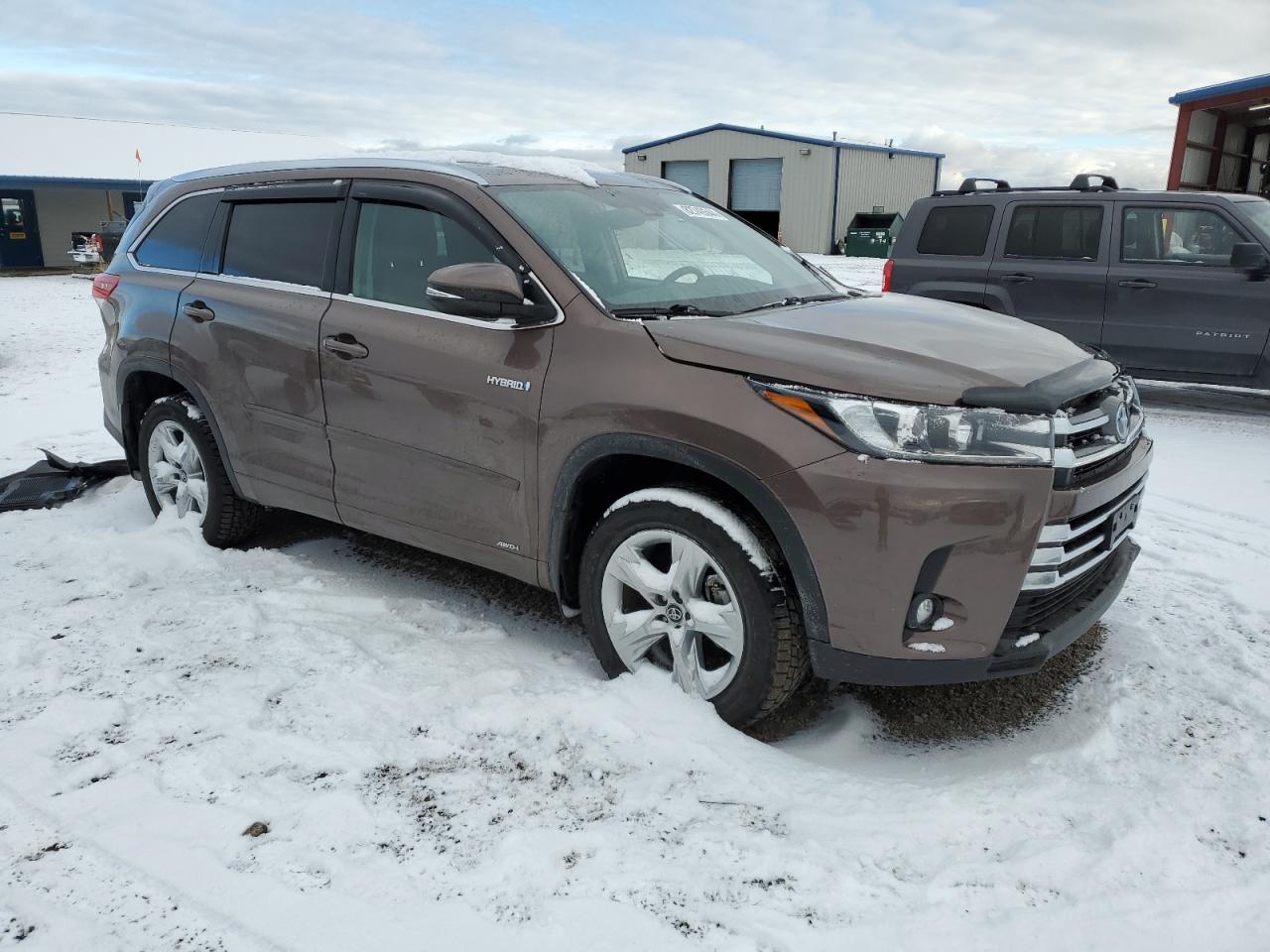 2019 Toyota Highlander VIN 5TDDGRFH8KS076256 Copart auction photo, front end / mechanical damage thumbnail 4