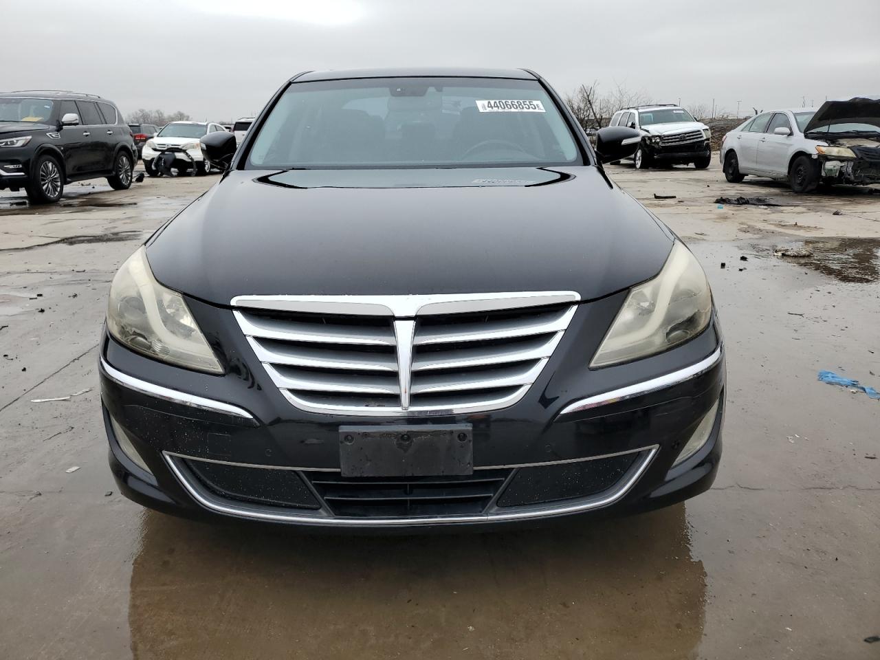 2012 Hyundai Genesis VIN KMHGC4DH5CU155486 Copart auction photo, side damage thumbnail 5