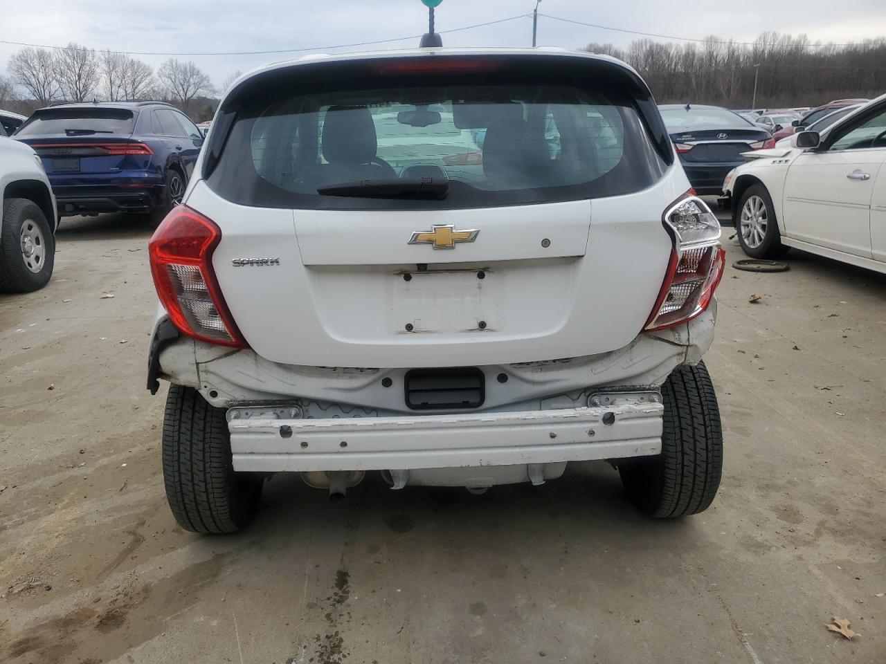 2018 Chevrolet Spark VIN KL8CB6SA1JC420780 Copart auction photo, rear end / side damage thumbnail 6