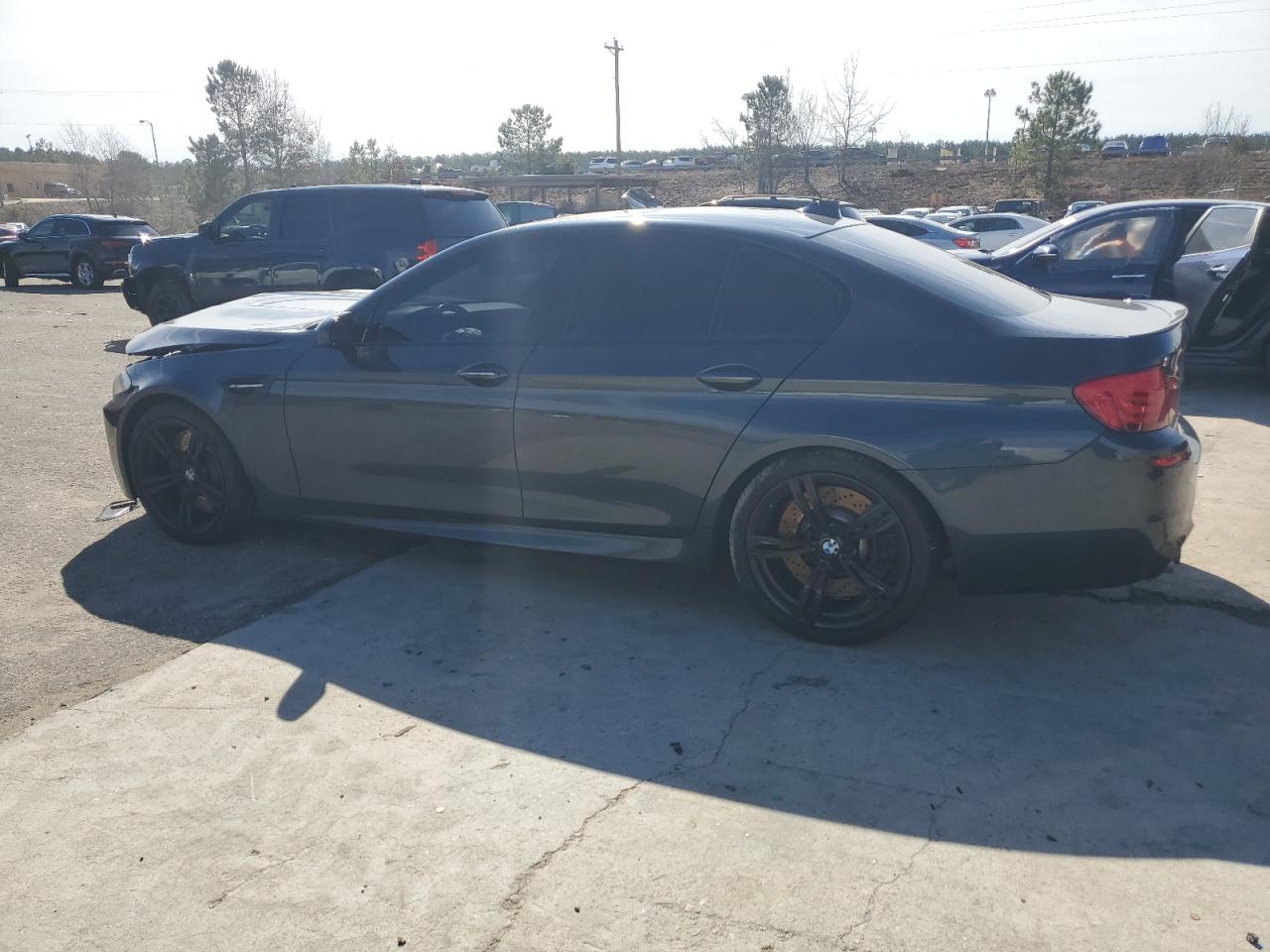 2013 BMW M5 VIN WBSFV9C50DC773250 Copart auction photo, front end damage thumbnail 2