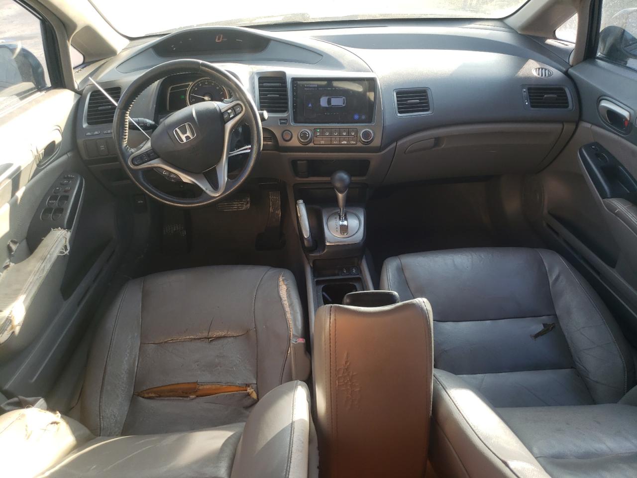 2010 Honda Civic VIN 2HGFA1F94AH562114 Copart auction photo, side / front end damage thumbnail 8