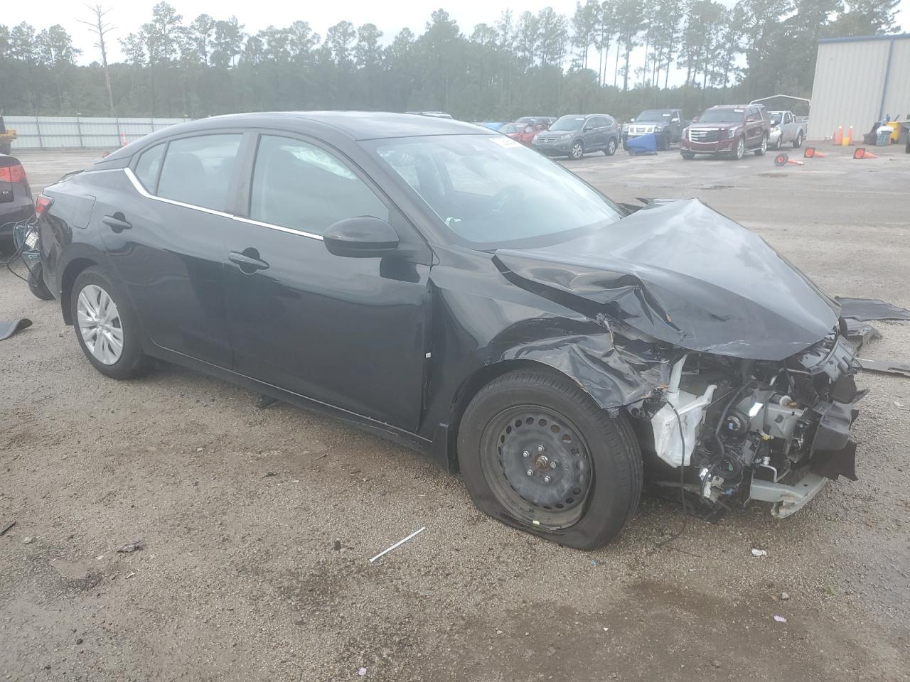 2022 Nissan Sentra VIN 3N1AB8BV1NY249056 Copart auction photo, all over damage thumbnail 4