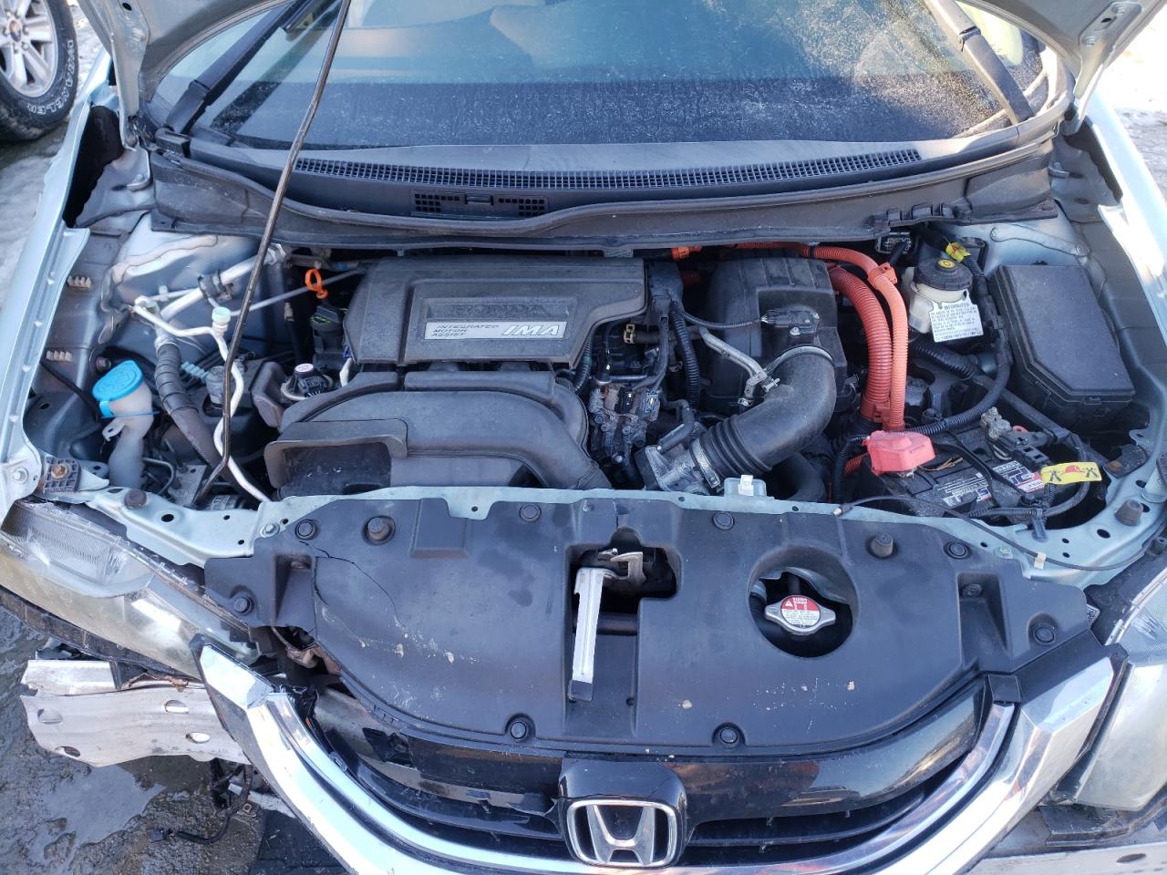 2015 Honda Civic VIN 19XFB4F22FE200978 Copart auction photo, front end / side damage thumbnail 11