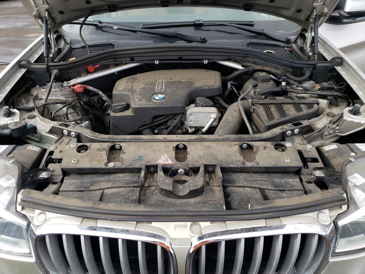 2016 BMW X3 VIN 5UXWX9C58G0D84087 Copart auction photo, side damage thumbnail 13