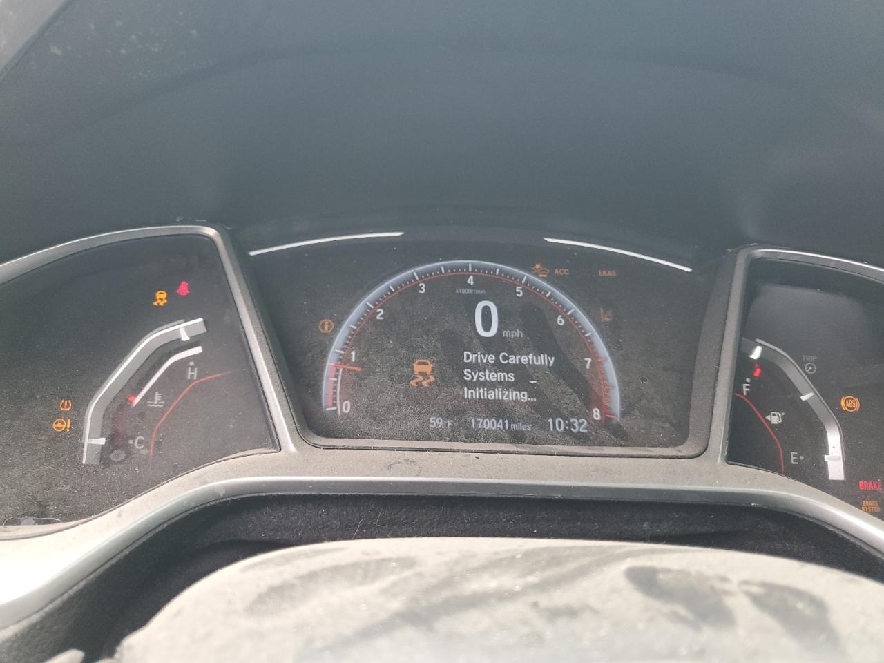2019 Honda Civic VIN 19XFC2E82KE009112 Copart auction photo, mechanical damage thumbnail 9