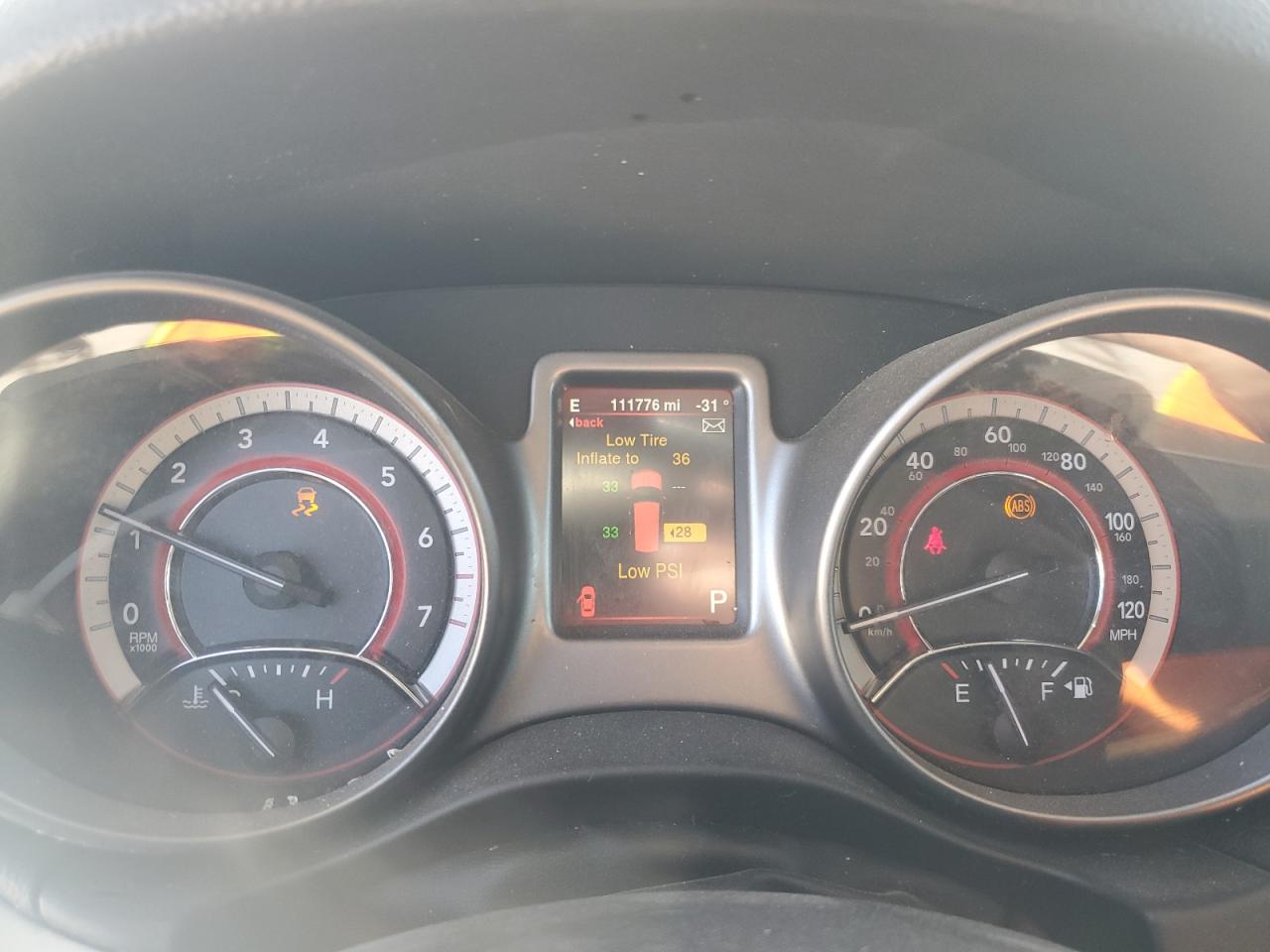 2016 Dodge Journey VIN 3C4PDCGG5GT226281 Copart auction photo, front end / side damage thumbnail 9