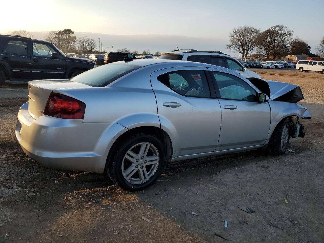 2012 Dodge Avenger VIN 1C3CDZCB6CN219608 Copart auction photo, front end damage thumbnail 3