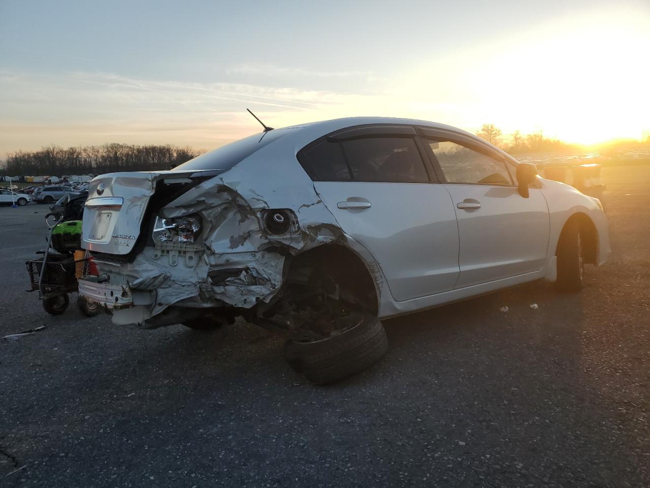 2013 Subaru Impreza VIN JF1GJAA63DH008207 Copart auction photo, all over damage thumbnail 3
