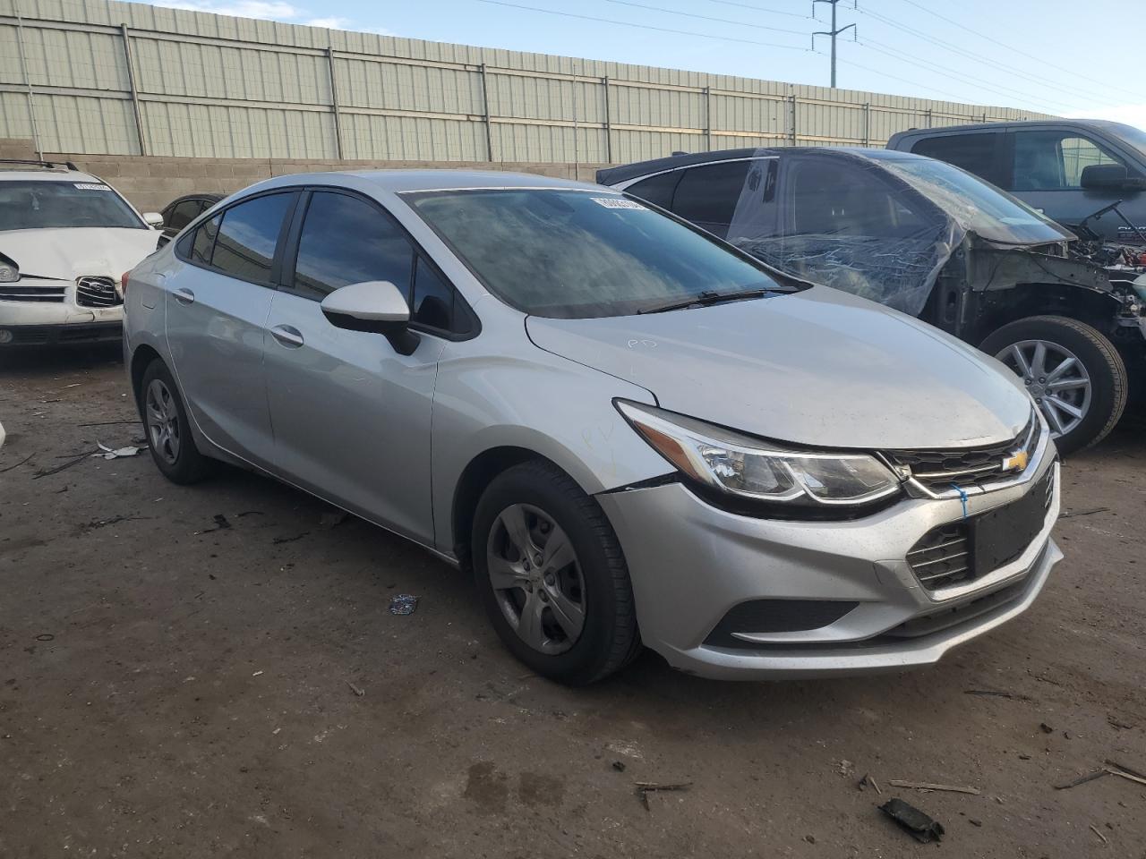 2017 Chevrolet Cruze VIN 1G1BC5SM1H7211989 Copart auction photo, front end / rear end damage thumbnail 4