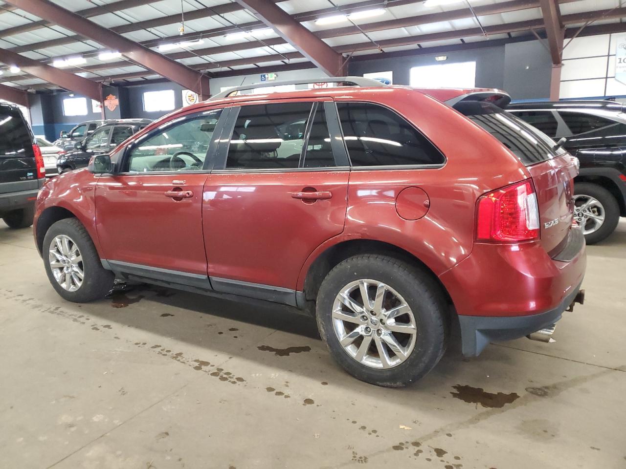 2014 Ford Edge VIN 2FMDK4JC3EBA44068 Copart auction photo, minor dent/scratches damage thumbnail 2