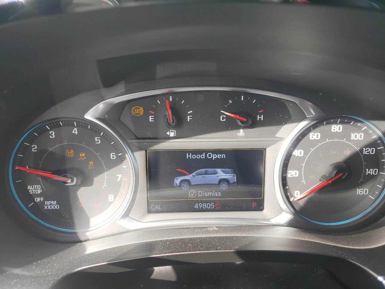 2020 Chevrolet Traverse VIN 1GNEVNKW3LJ109306 Copart auction photo, front end / rear end damage thumbnail 9