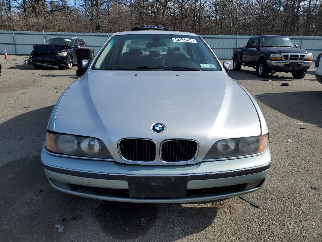 2000 BMW 5er VIN WBADM6344YGV03599 Copart auction photo, front end damage thumbnail 5