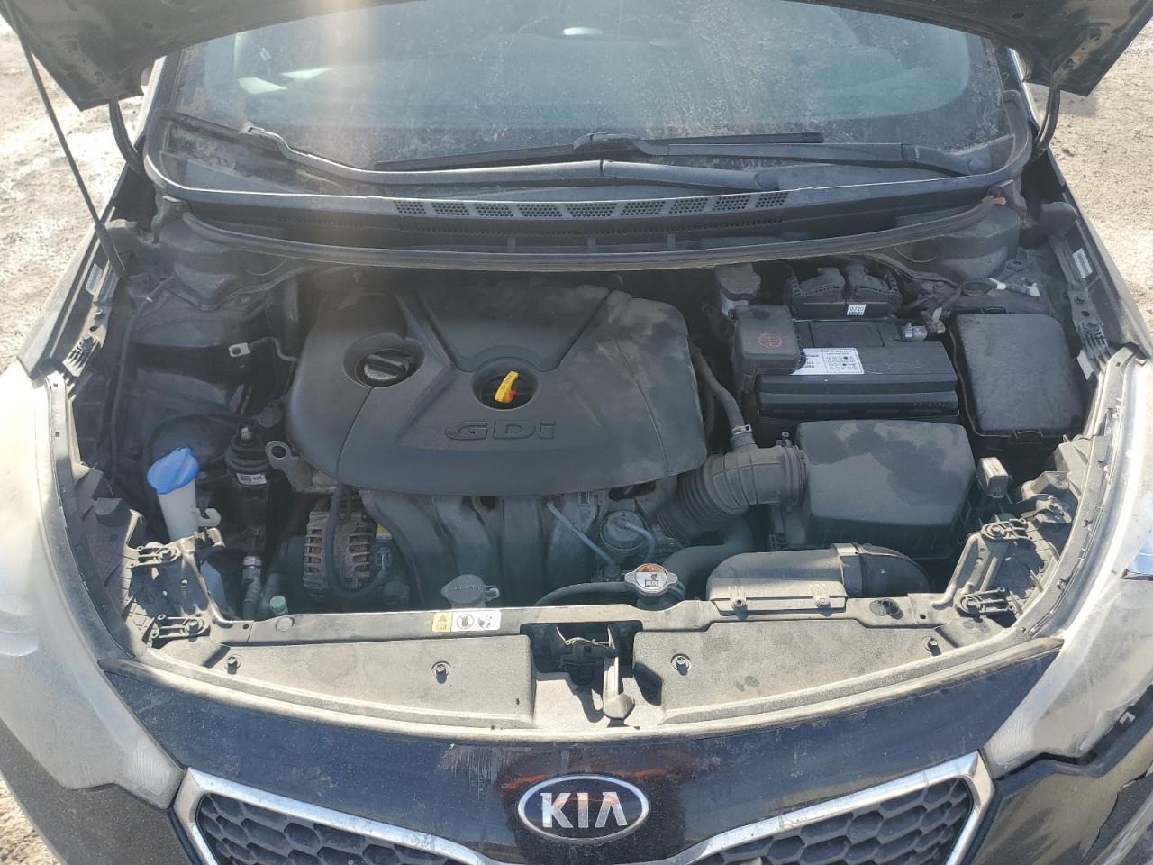 2015 KIA Forte VIN KNAFX4A86F5392184 Copart auction photo, front end damage thumbnail 11