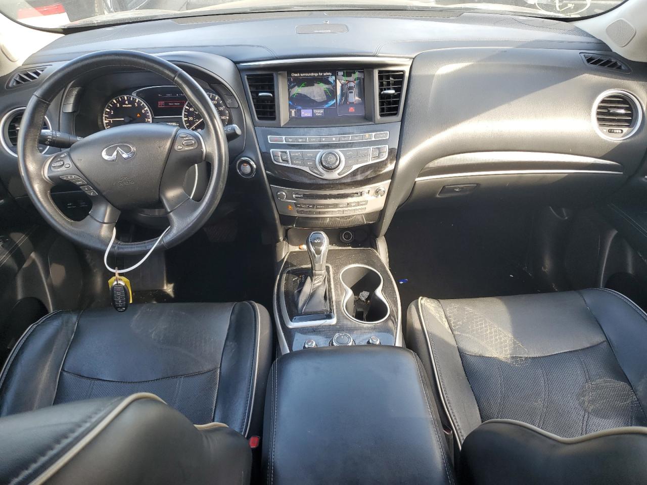 2017 Infiniti QX60 VIN 5N1DL0MN6HC526489 Copart auction photo, rear end / minor dent/scratches damage thumbnail 8