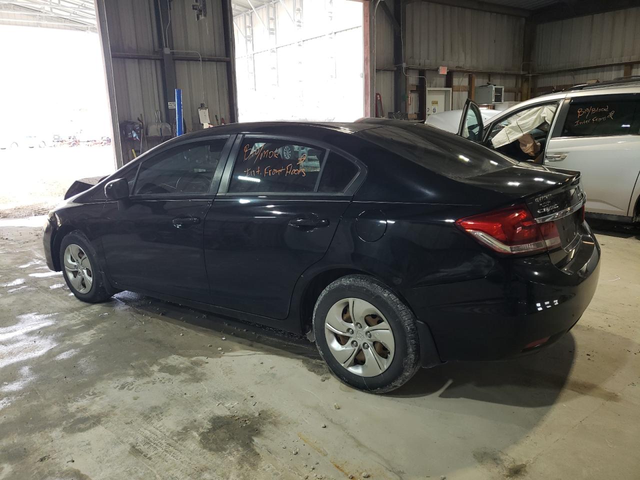 2014 Honda Civic VIN 19XFB2F57EE051237 Copart auction photo, front end / minor dent/scratches damage thumbnail 2