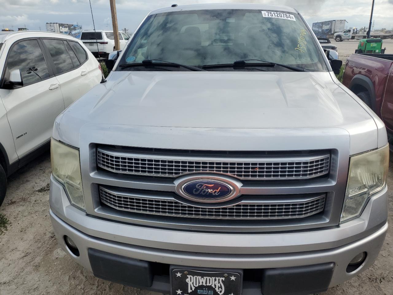 2010 Ford F-150 VIN 1FTFW1CV7AFA07113 Copart auction photo, water/flood damage thumbnail 4