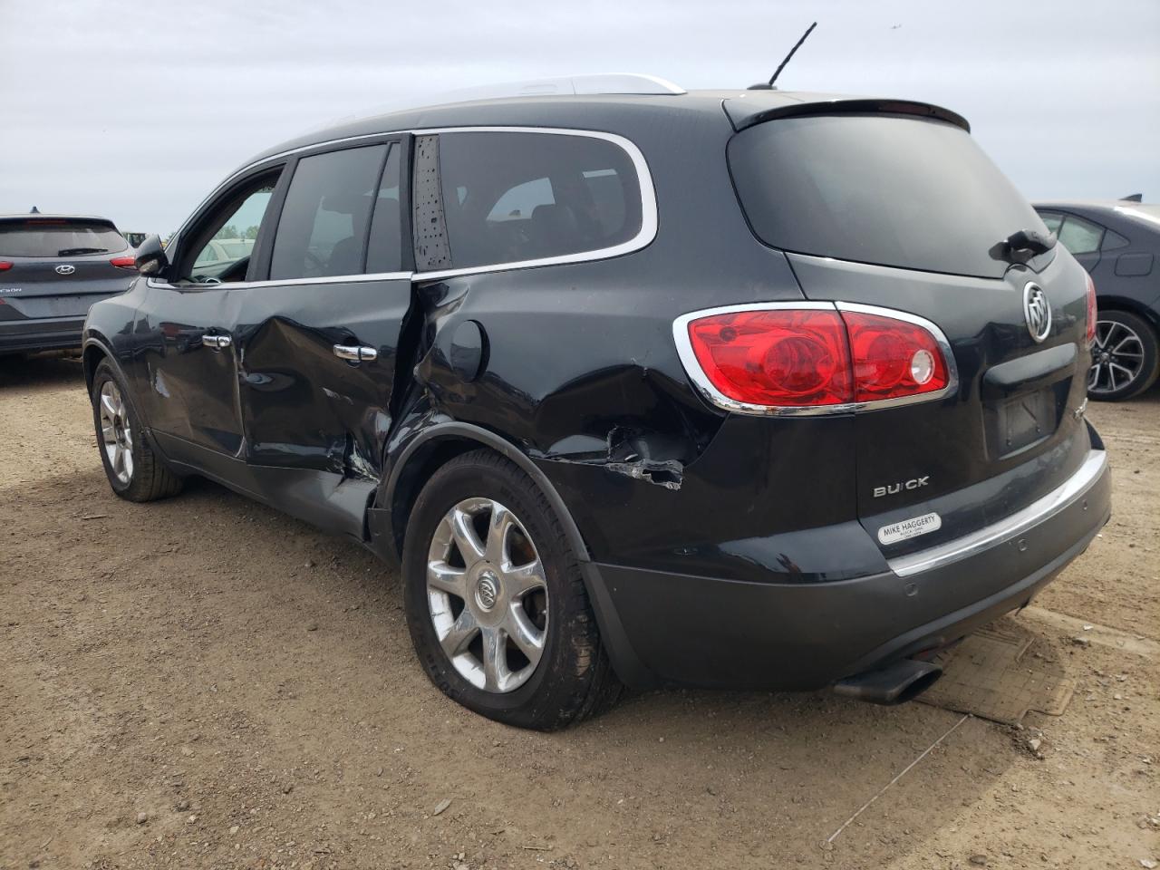 2009 Buick Enclave VIN 5GAEV23D99J151350 Copart auction photo, side / rear end damage thumbnail 2