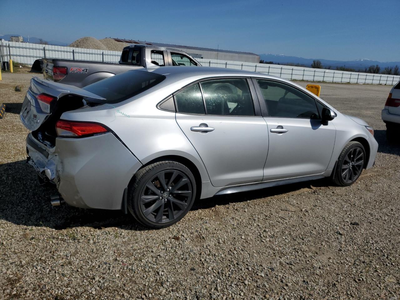 2024 Toyota Corolla VIN JTDBCMFE9R3034573 Copart auction photo, rear end damage thumbnail 3