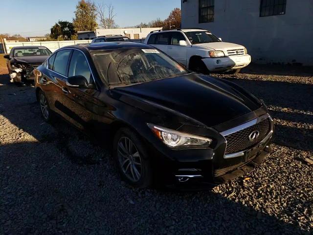 2017 Infiniti Q50 VIN JN1EV7AR9HM835194 Copart auction photo, front end damage thumbnail 14