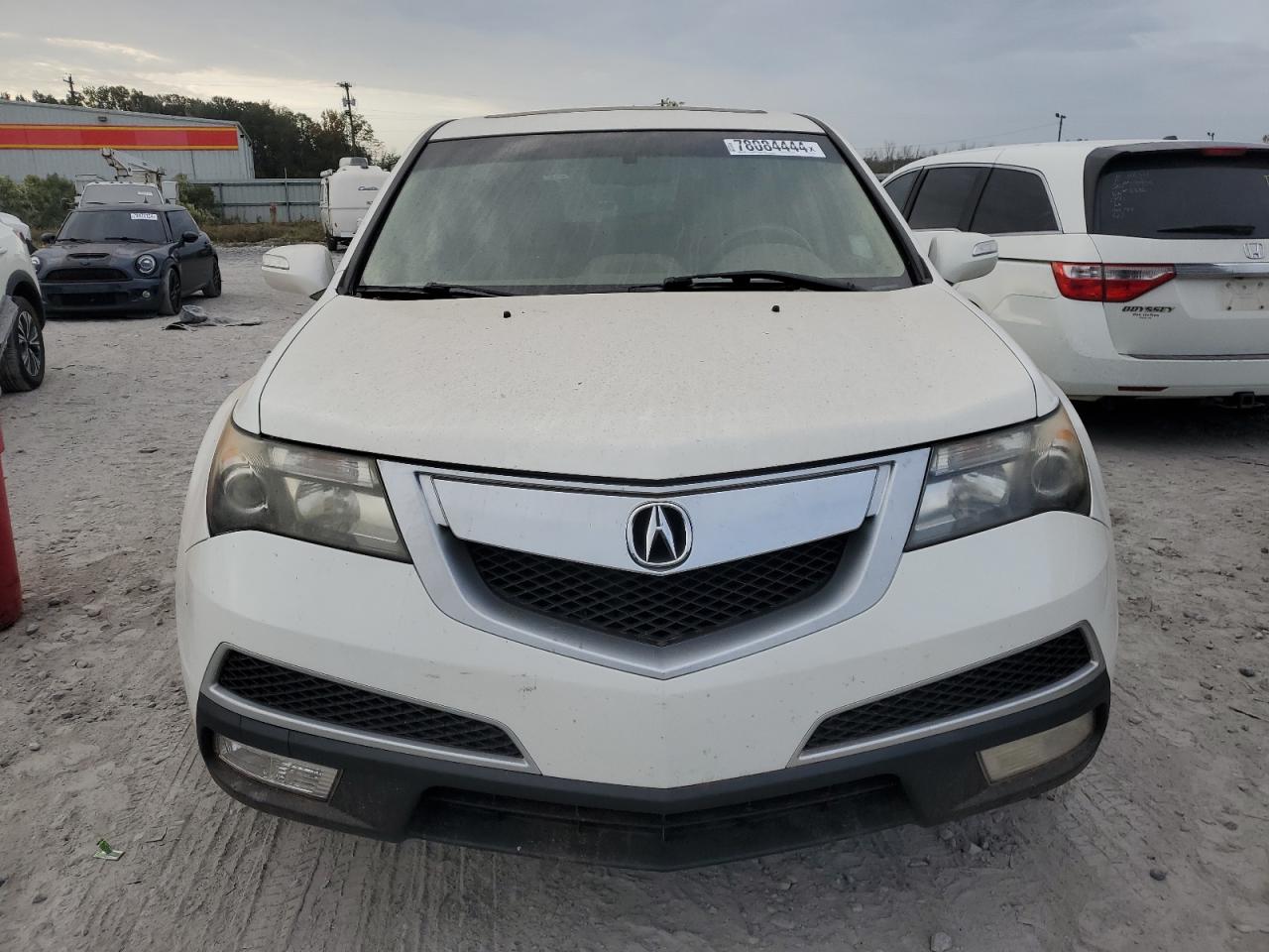 2013 Acura MDX VIN 2HNYD2H31DH525128 Copart auction photo, rear end damage thumbnail 5