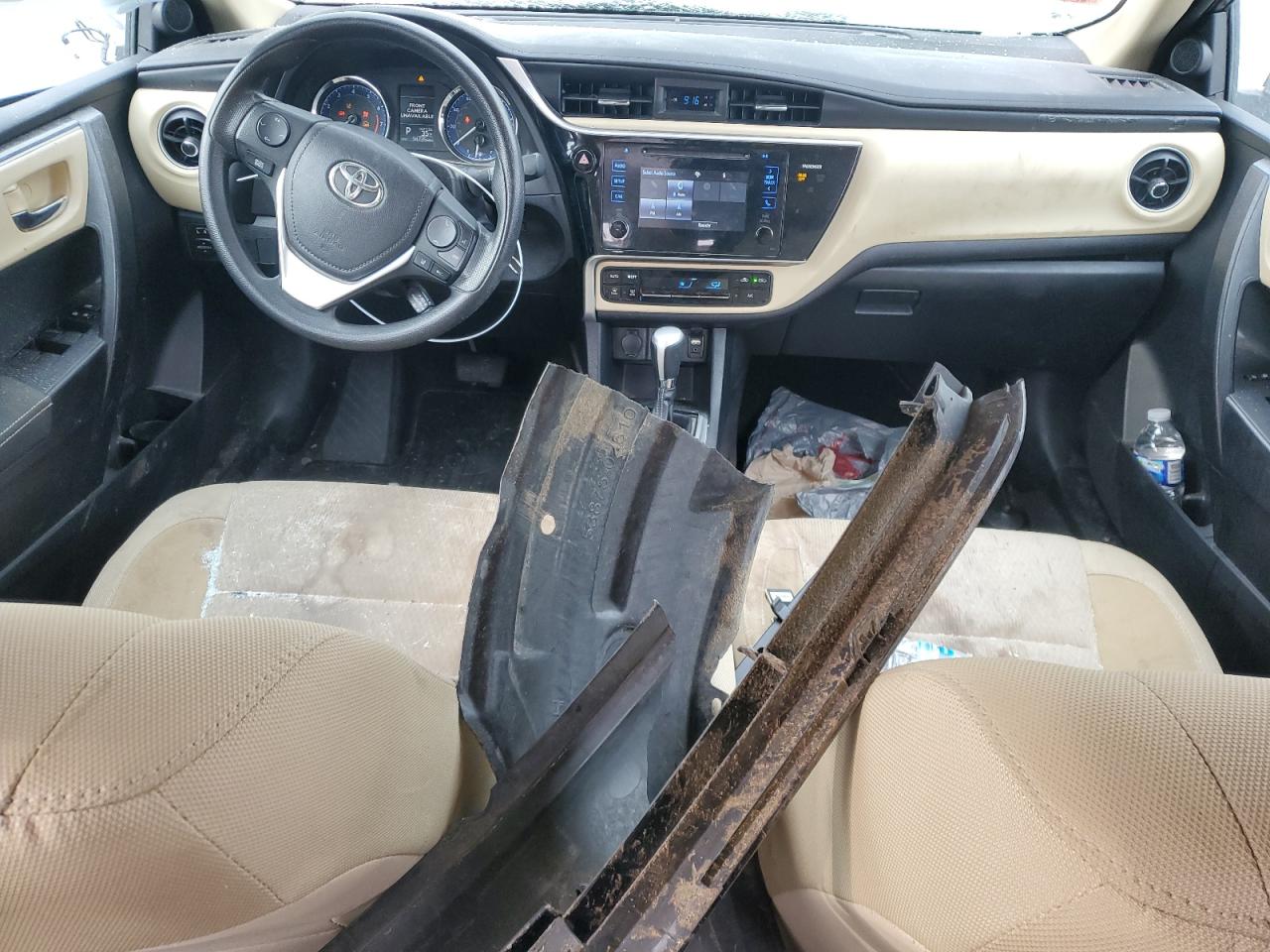 2017 Toyota Corolla VIN 2T1BURHE5HC857580 Copart auction photo, all over damage thumbnail 8