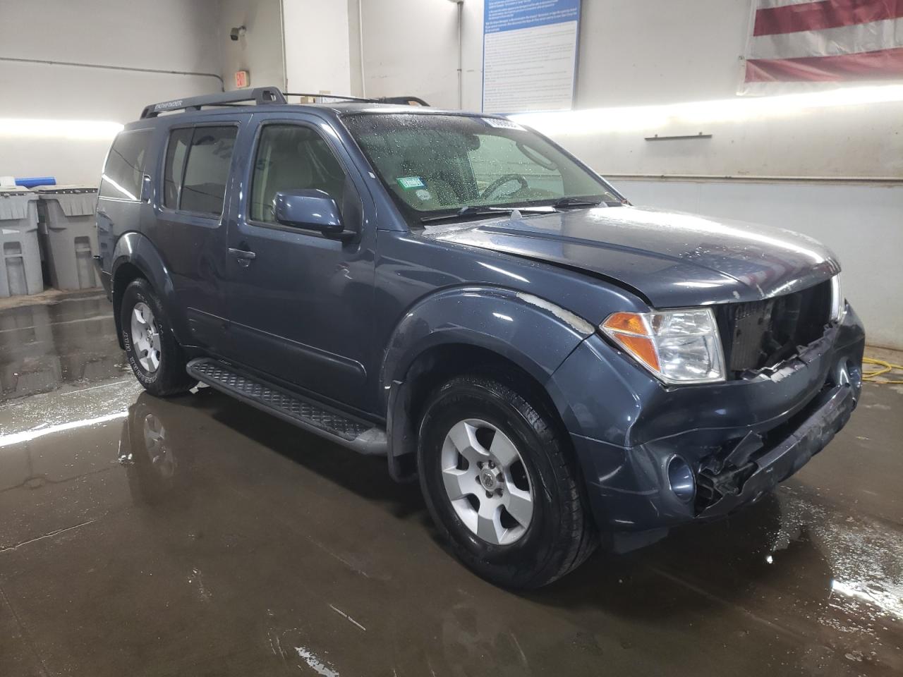 2006 Nissan Pathfinder VIN 5N1AR18W76C615611 Copart auction photo, front end / rear end damage thumbnail 4