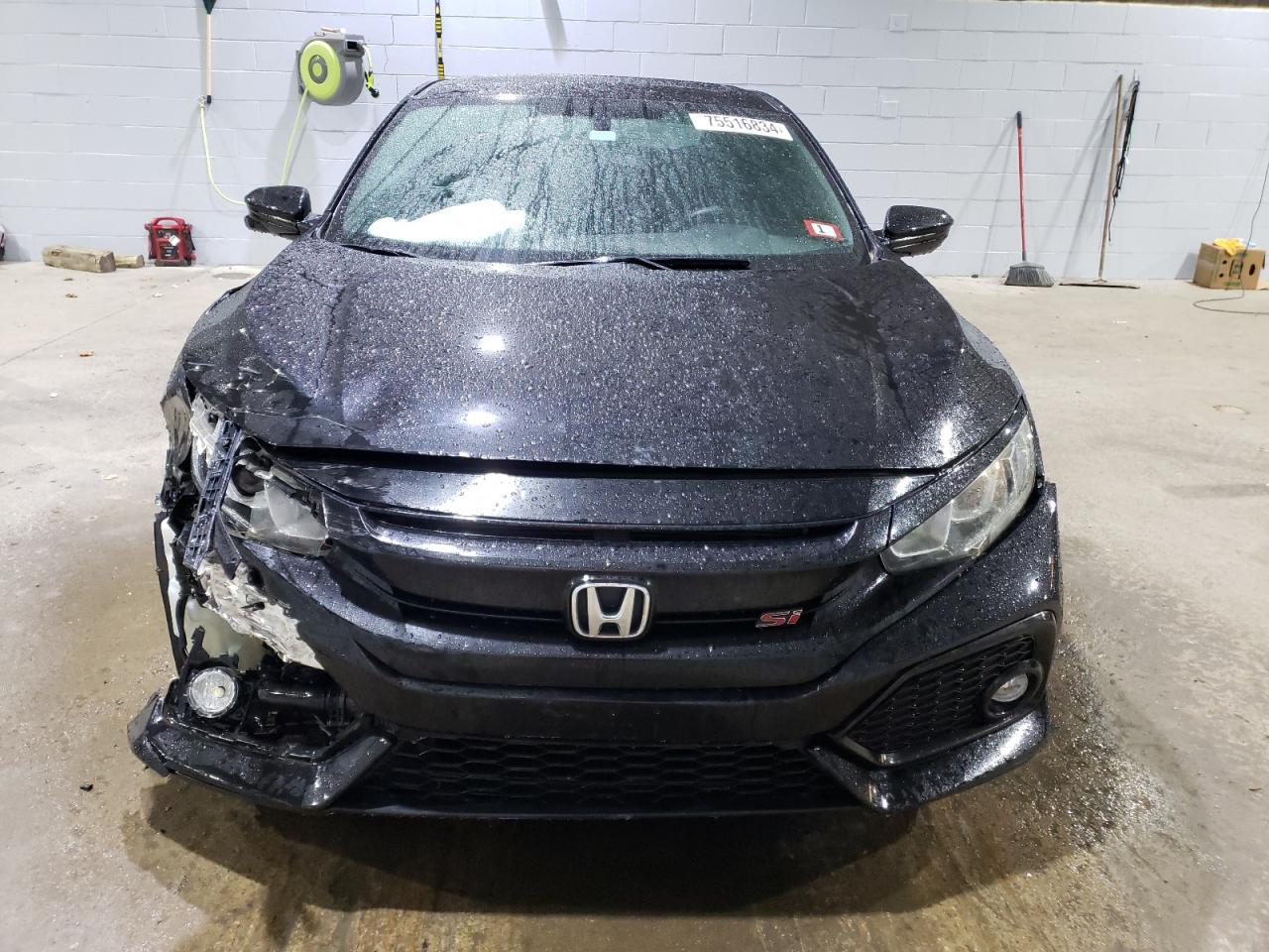 2018 Honda Civic VIN 2HGFC1E52JH710267 Copart auction photo, front end / minor dent/scratches damage thumbnail 5