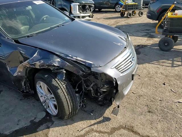 2011 Infiniti G VIN JN1DV6AR0BM651470 Copart auction photo, front end damage thumbnail 11