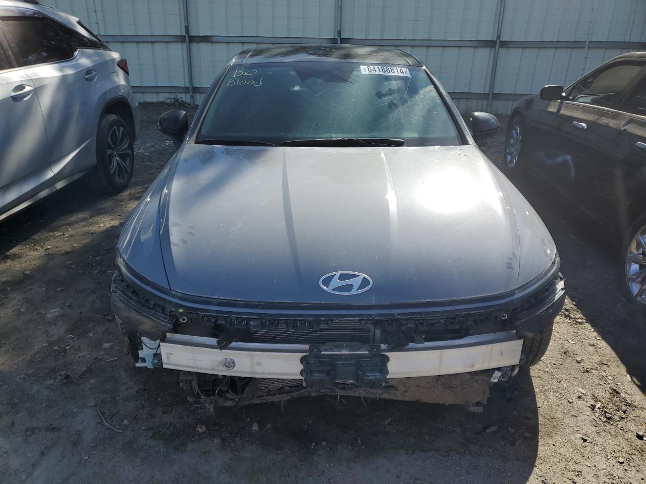 2024 Hyundai Sonata VIN KMHL54JC2RA384445 Copart auction photo, front end damage thumbnail 5