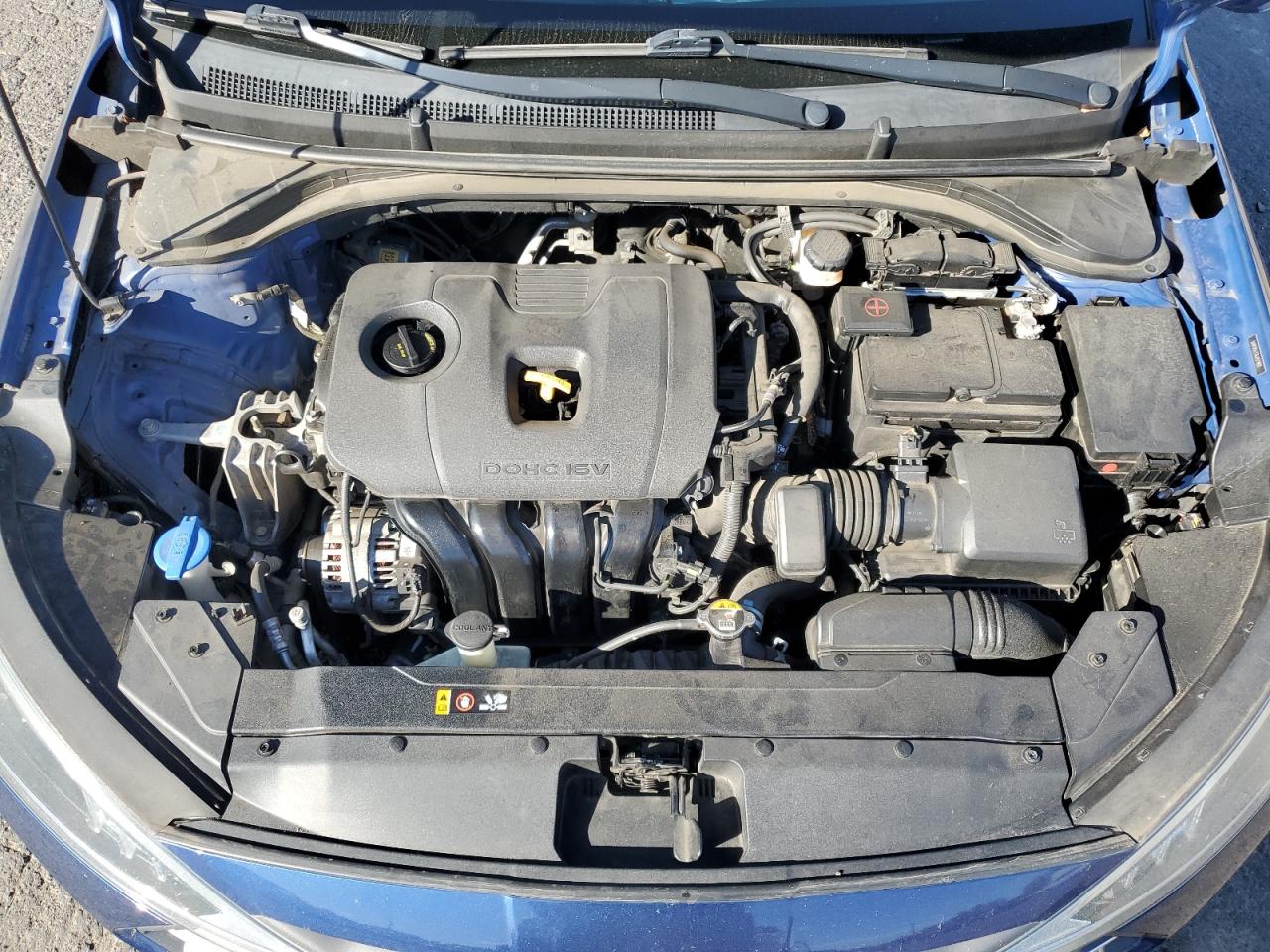 2020 Hyundai Elantra VIN 5NPD84LF8LH571809 Copart auction photo, rear end / front end damage thumbnail 11