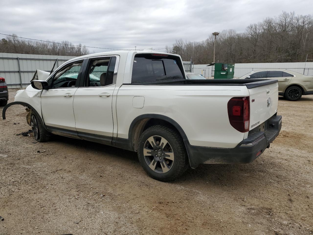 2019 Honda Ridgeline VIN 5FPYK3F53KB033541 Copart auction photo, front end / side damage thumbnail 2