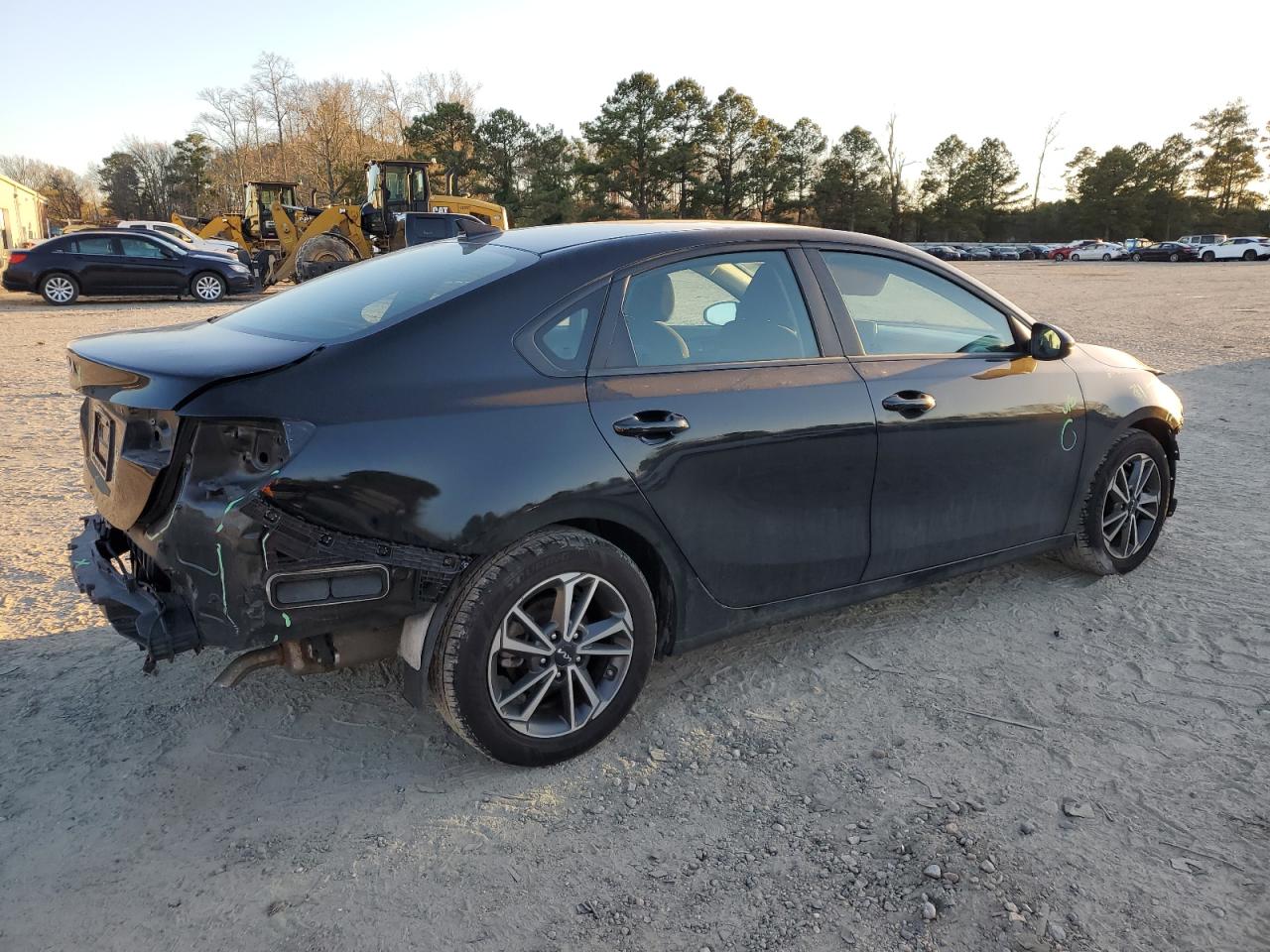 2022 KIA Forte VIN 3KPF24AD9NE449480 Copart auction photo, rear end / front end damage thumbnail 3