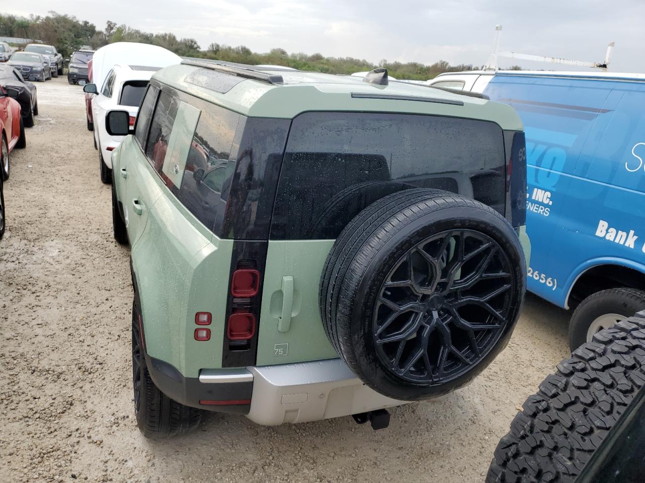 2023 Land Rover Defender VIN SALEW7EU7P2171974 Copart auction photo, water/flood damage thumbnail 6