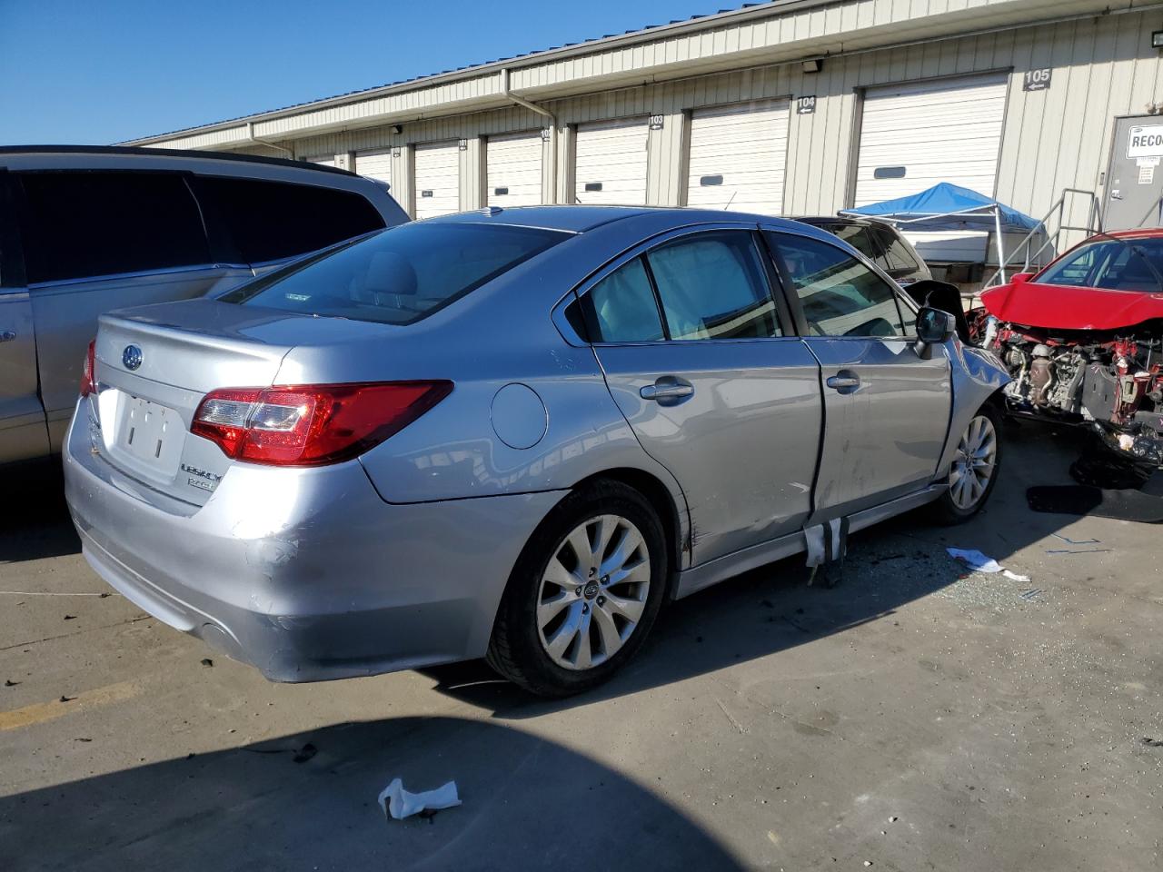2015 Subaru Legacy VIN 4S3BNAC61F3072980 Copart auction photo, front end damage thumbnail 3