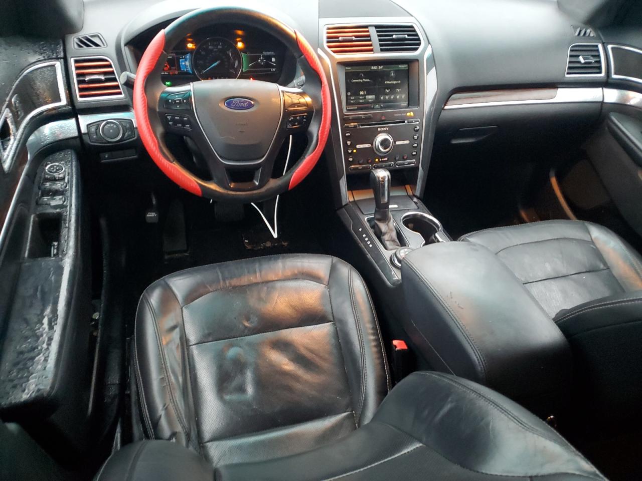 2016 Ford Explorer VIN 1FM5K8F82GGA46521 Copart auction photo, front end damage thumbnail 8