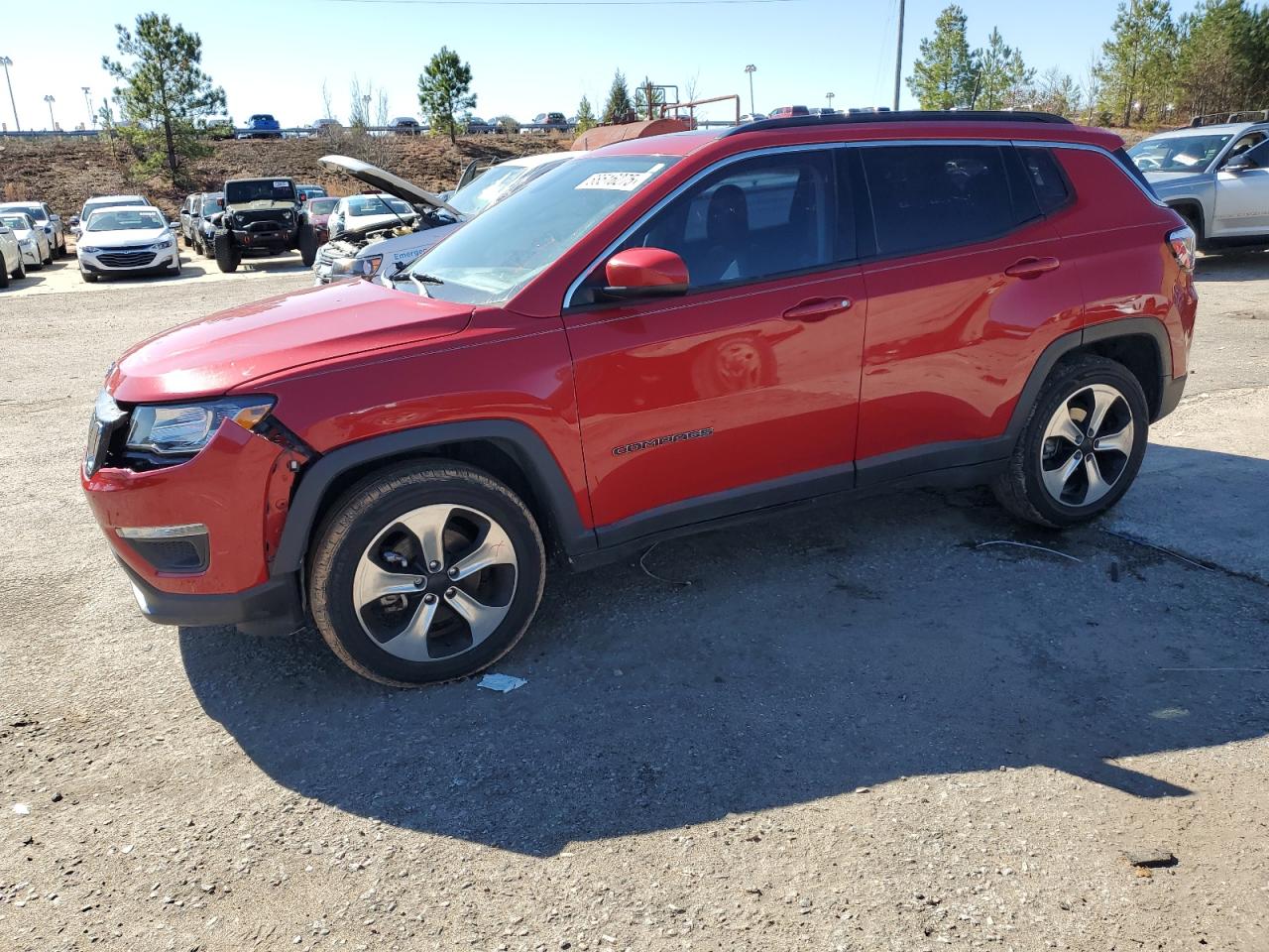 2017 Jeep Compass VIN 3C4NJCBB9HT605801