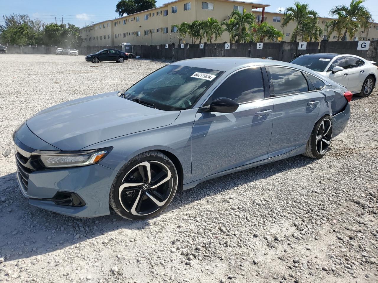 2022 Honda Accord VIN 1HGCV1F33NA016217