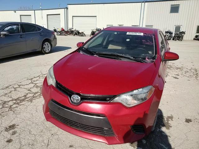 2015 Toyota Corolla VIN 2T1BURHE8FC306783 Copart auction photo, rear end damage thumbnail 10