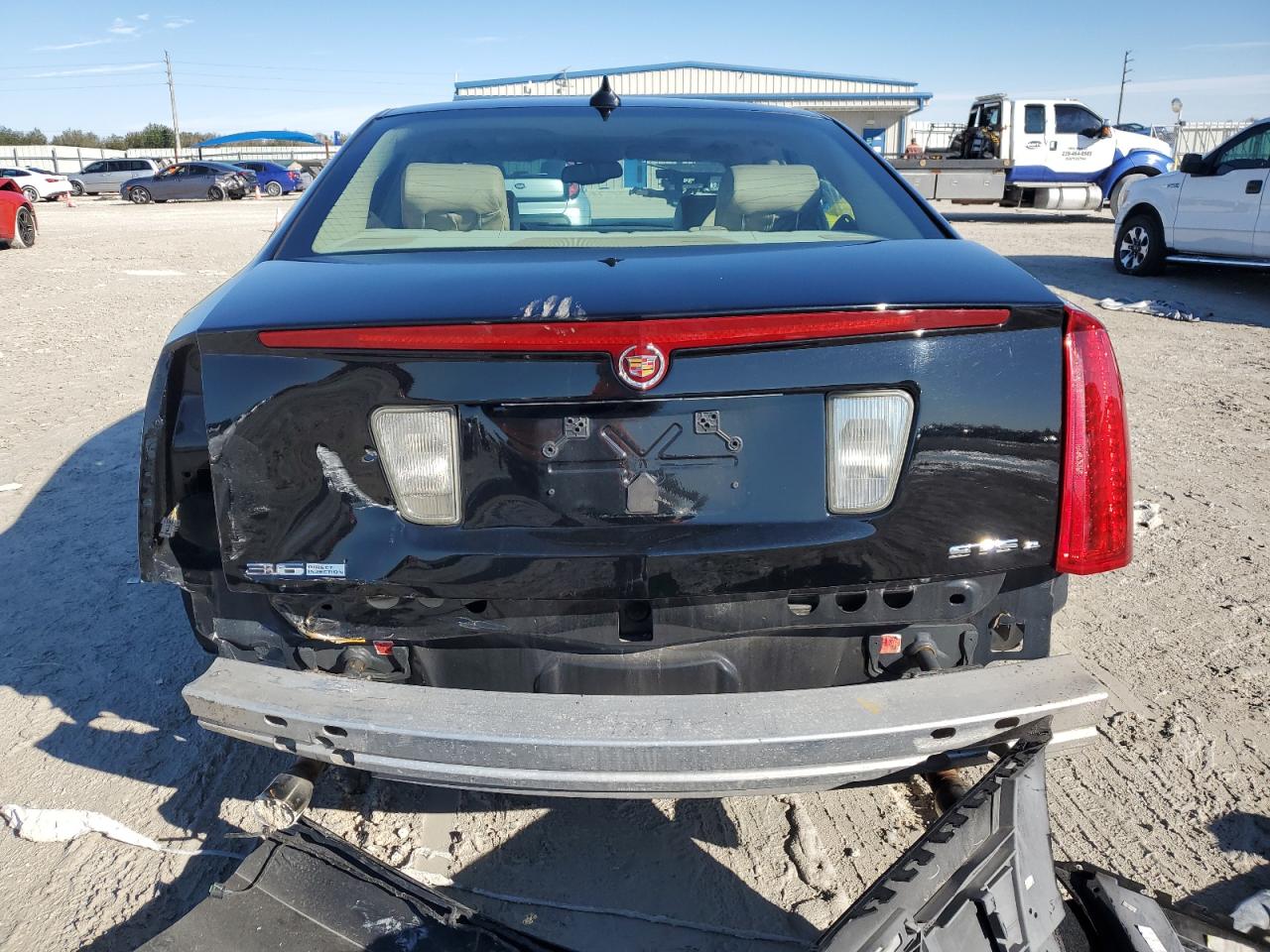2009 Cadillac STS VIN 1G6DD67V690120833 Copart auction photo, rear end damage thumbnail 6